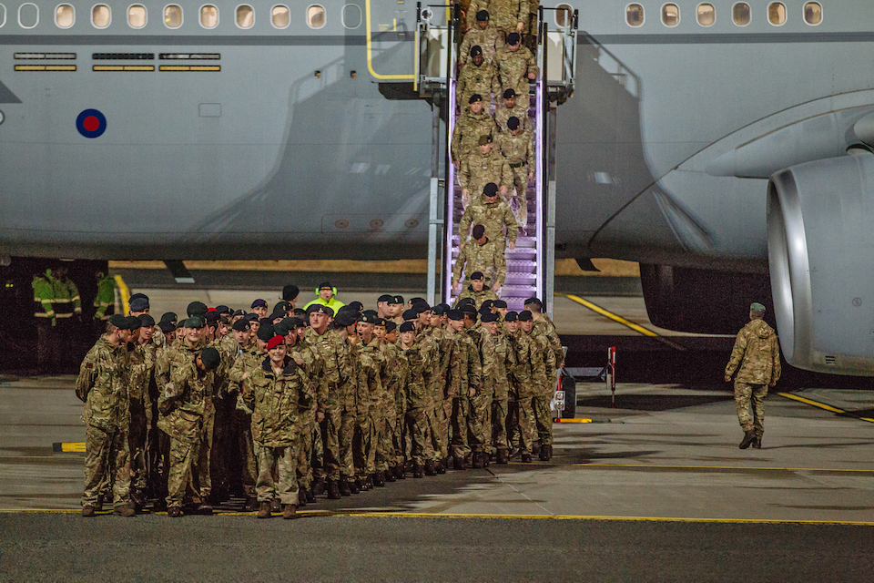 News story: UK troops arrive in Estonia for major NATO deployment